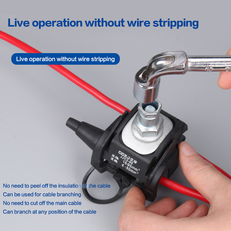 Tippet Line - 【LM】16-95 mm² 2-adriges, nicht abisolierendes Kabeldurchdringungsverbinder