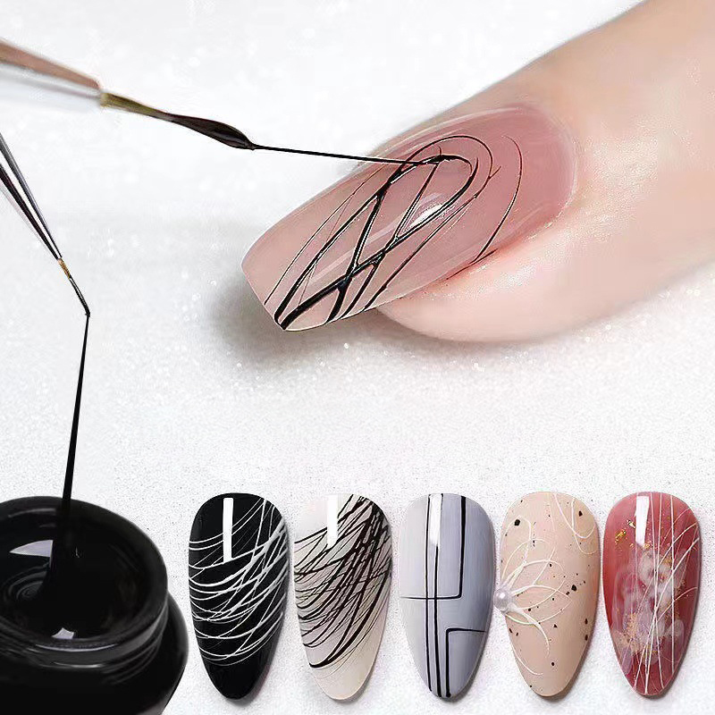 Copolymer Line - Nail Art Zeichengel, Elastisches Zeichengel für