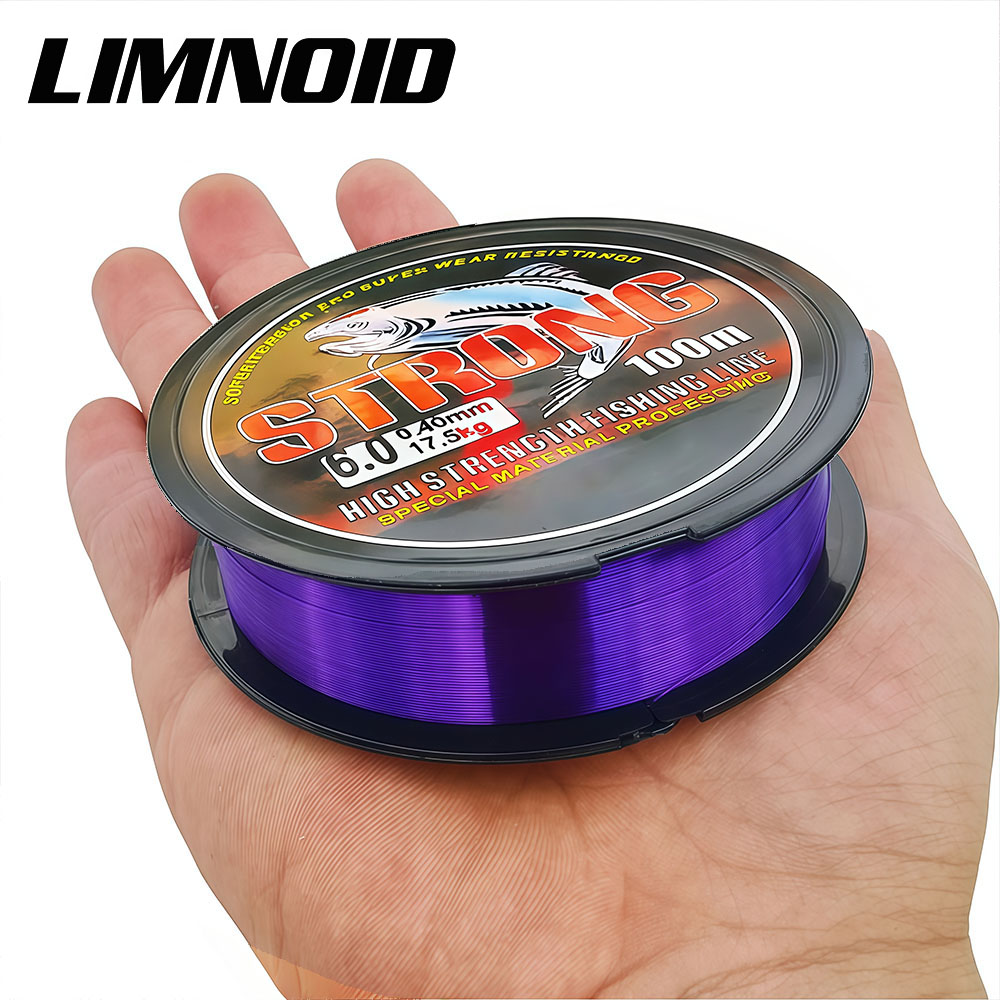 Fluorocarbon Line - Limnoid 100M Fluorocarbon-beschichtete Nylon-Angelschnur aus japanischem