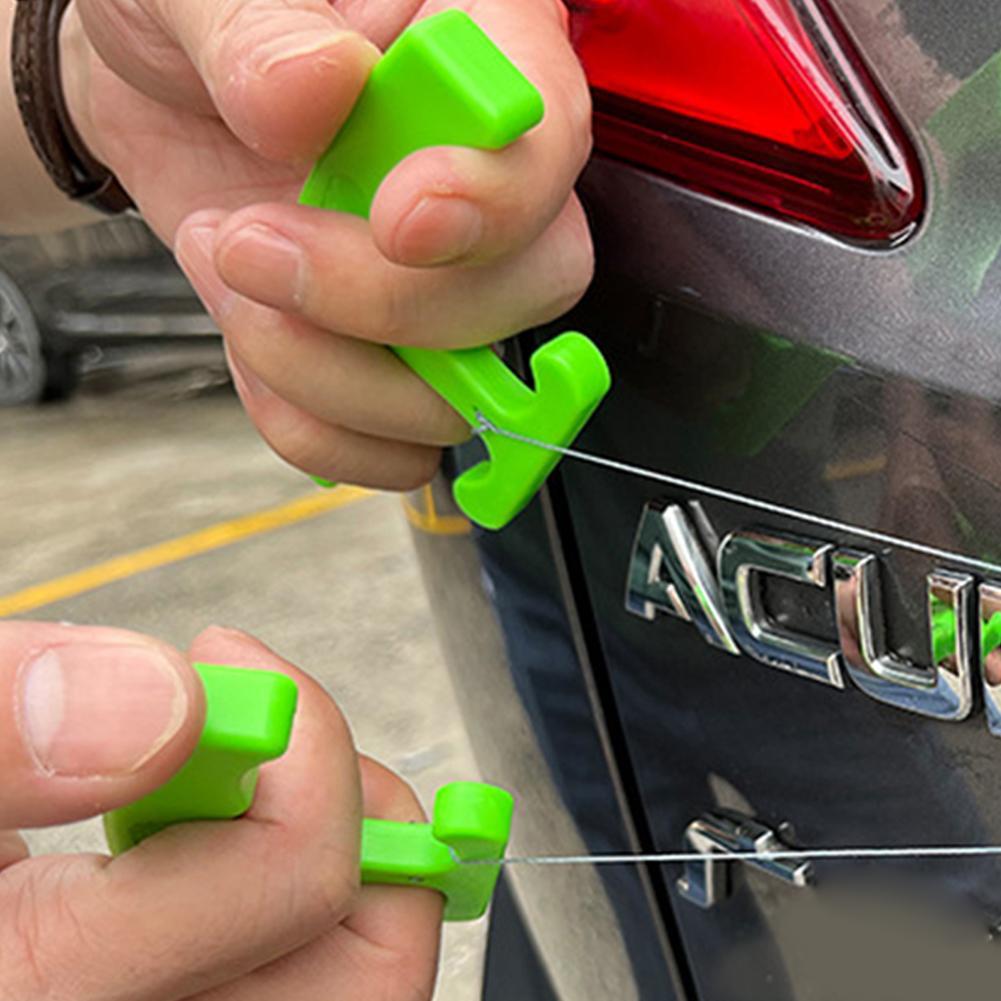 Monofilament Line - Auto-Emblem-Entferner-Werkzeugset Ergonomisches Logo- und Aufkleber-Entfernungswerkzeug Professionelles