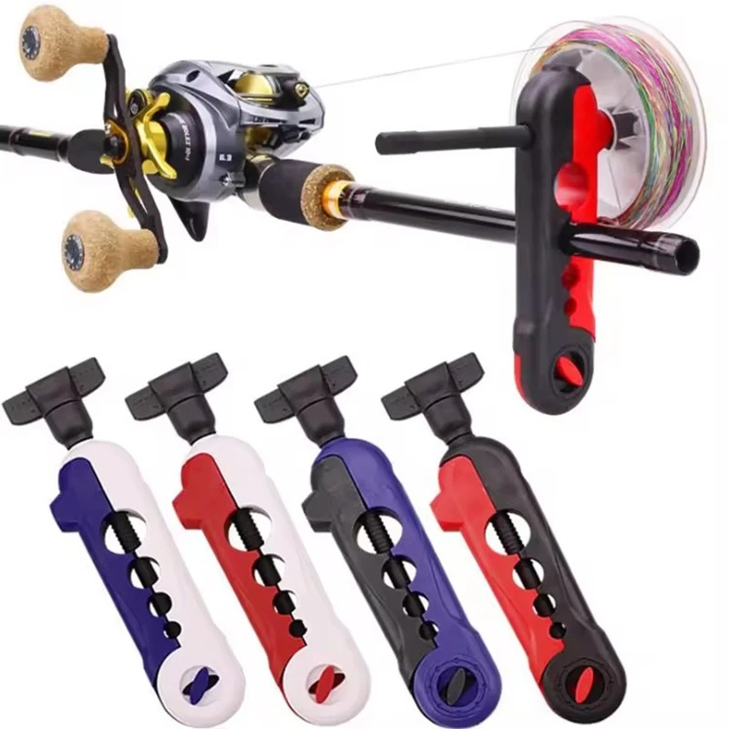 Fishing Line Spooler - Tragbarer Universeller Angelschnur-Aufwickler, Verstellbar für Verschiedene