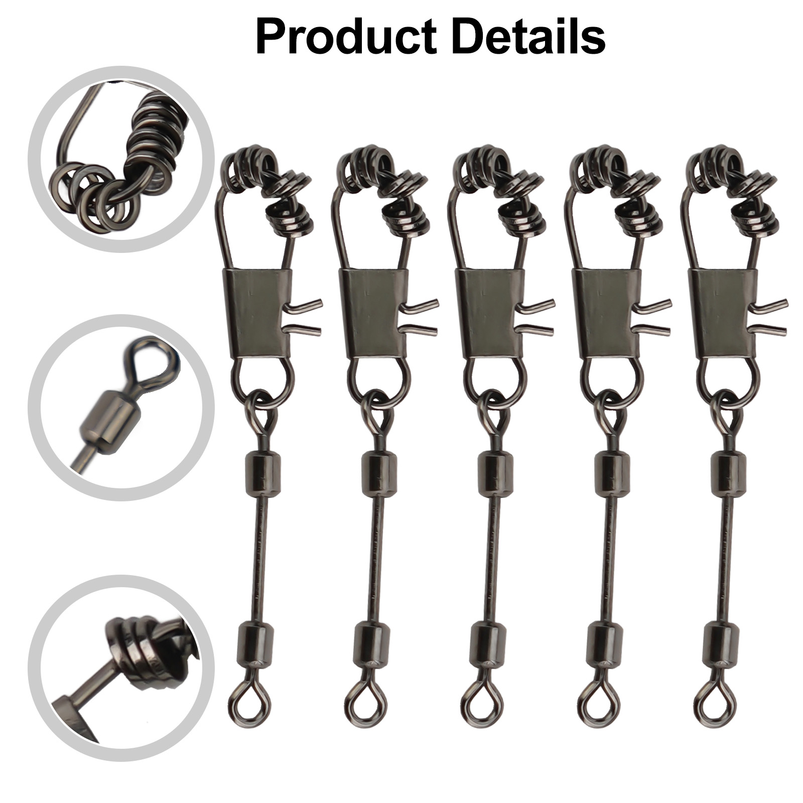 Leader Line - 10/20/50 Stück KLEINE OVAL-TIPPET RINGS 2mm