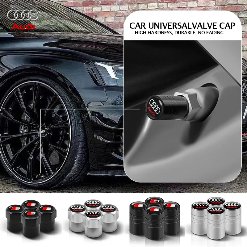 Tippet Line - 4Pcs Auto Styling 3D Aluminium Metall
