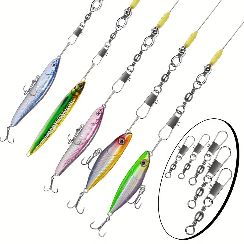 50 Stück/Box Edelstahl-Wirbel  – Fishing Line Box Bewertung und Preis