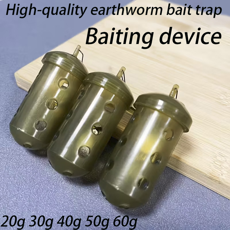 Zylindrischer Angelköderkäfig, – Fishing Line Dispenser Bewertung und Preis