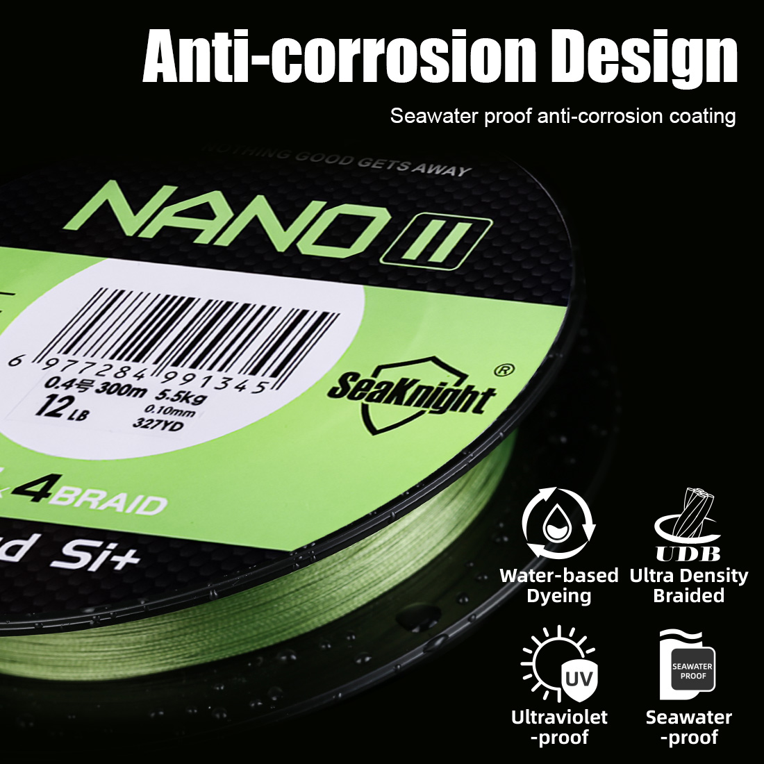 SeaKnight Marke NANO II Serie  – Copolymer Line Bewertung und Preis