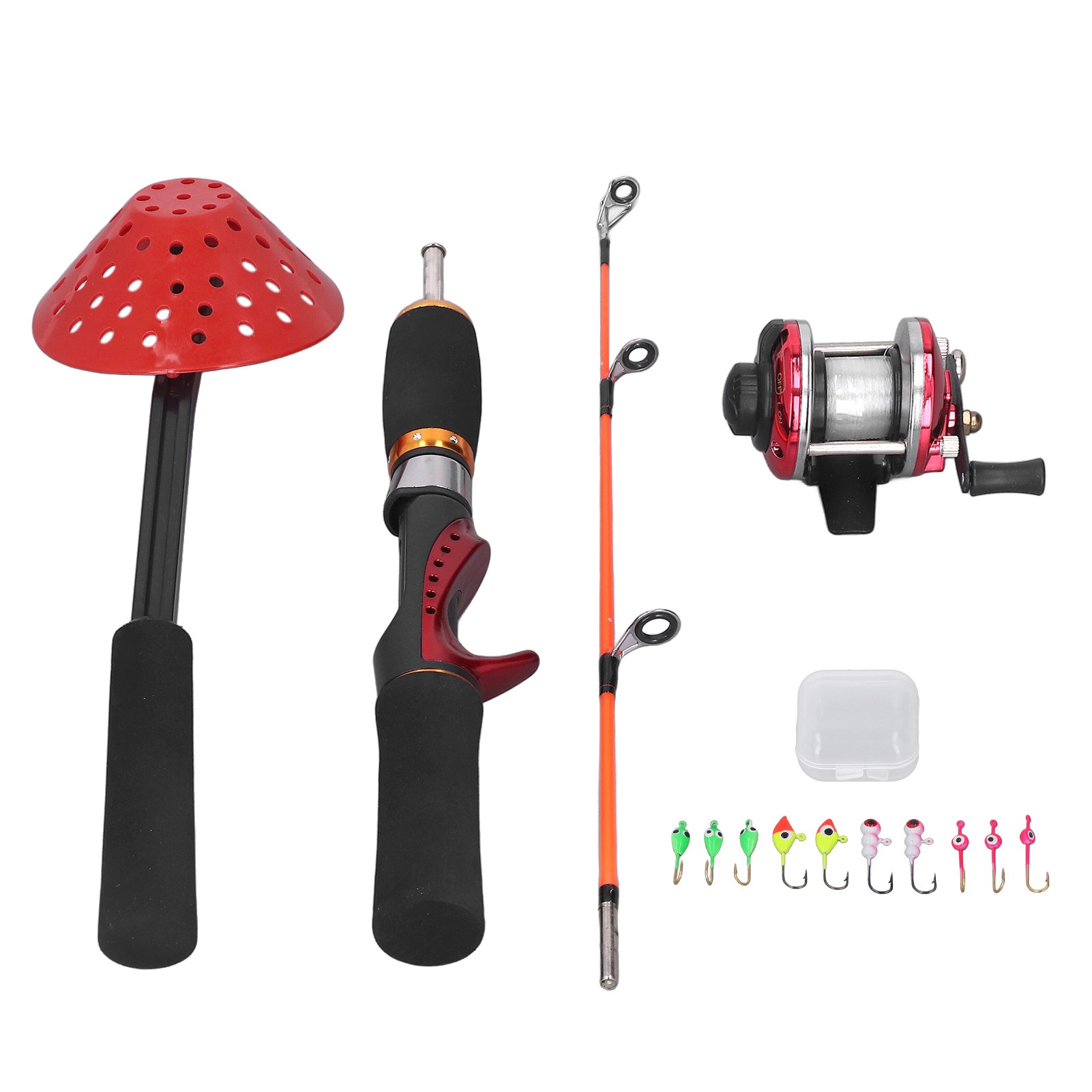 Winter-Eisfischrute mit Angelr – Ice Fishing Line Bewertung und Preis