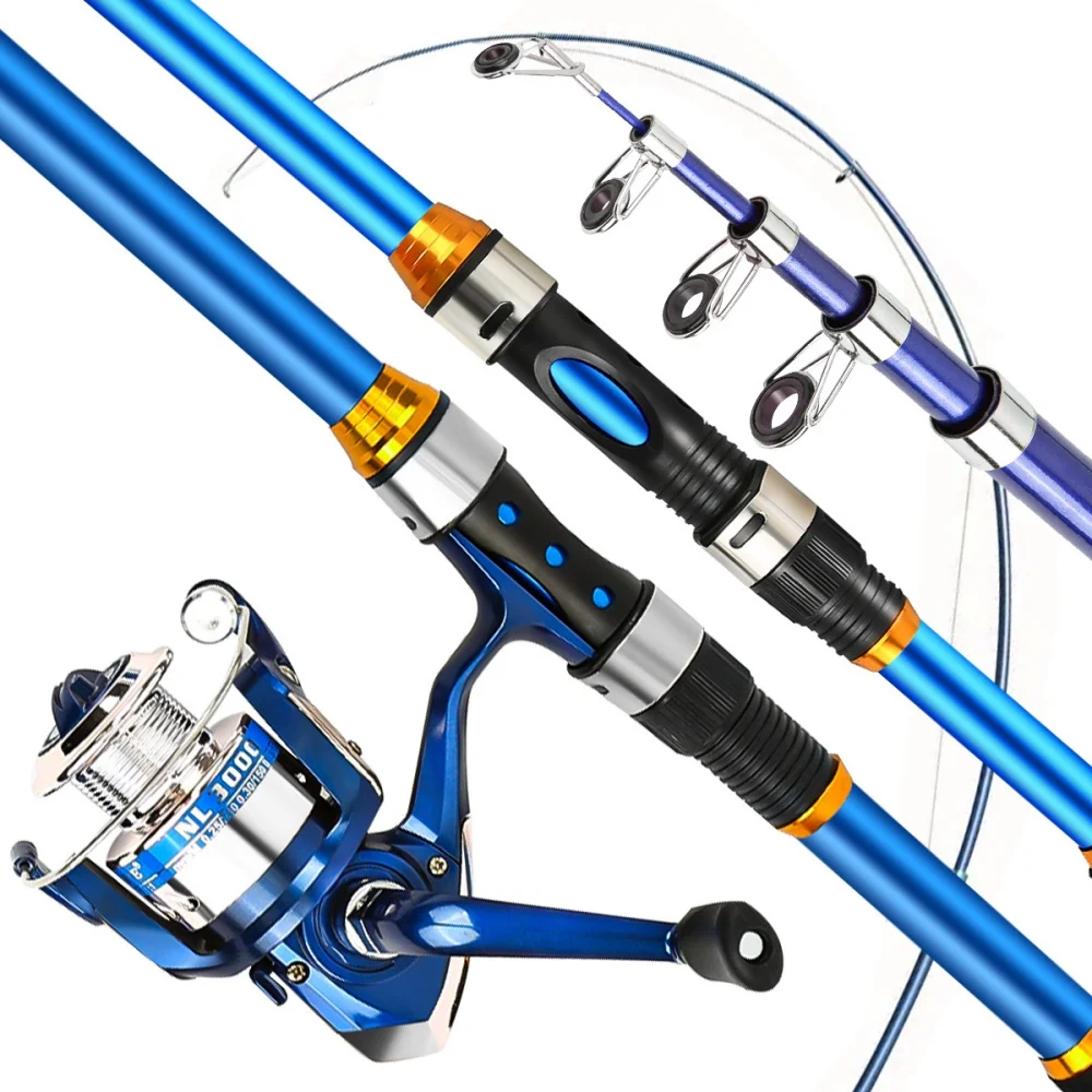 2,1–3,6 m Teleskop-Angelruten- – Fishing Line Spooler Bewertung und Preis