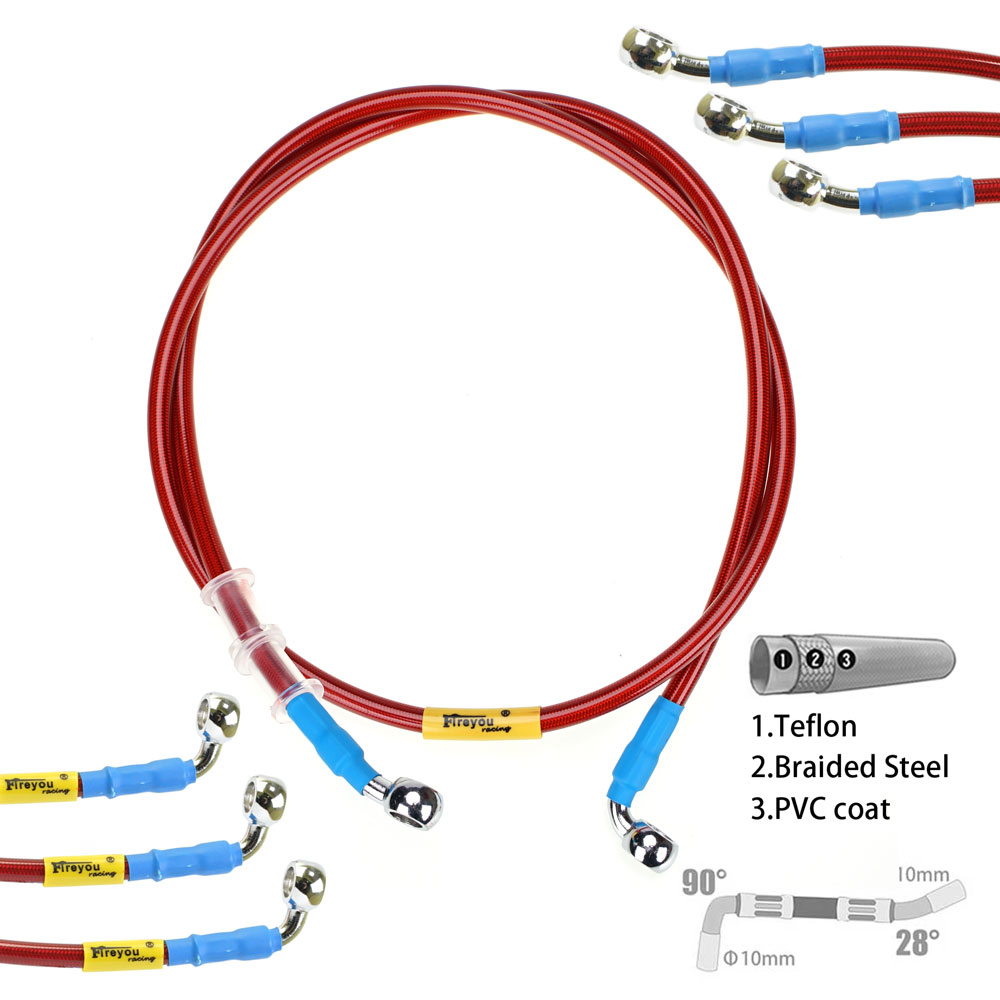 400 mm-2400 mm Bremsschlauch h – Braided Line Bewertung und Preis