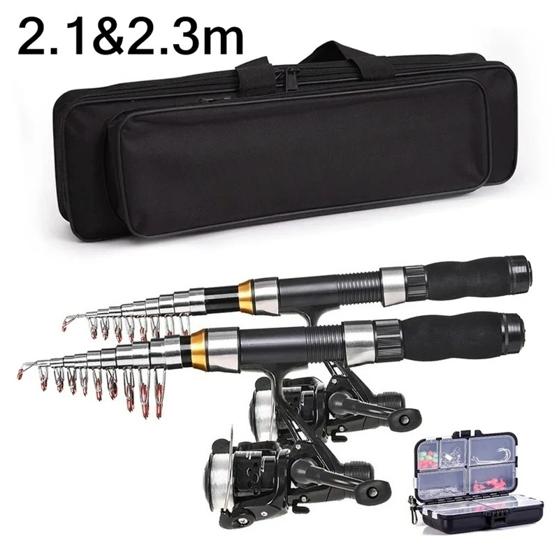 BRAVMAK 2,1/ 2,3 mTeleskop Ang – Fishing Line Spooler Bewertung und Preis