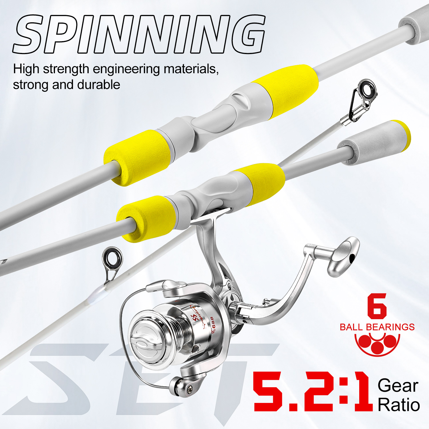 Sougayilang 2 Abschnitt Spinni – Fishing Line Spooler Bewertung und Preis